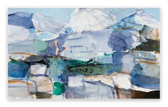 Mountain and Valley V (Abstract Expressionism painting)