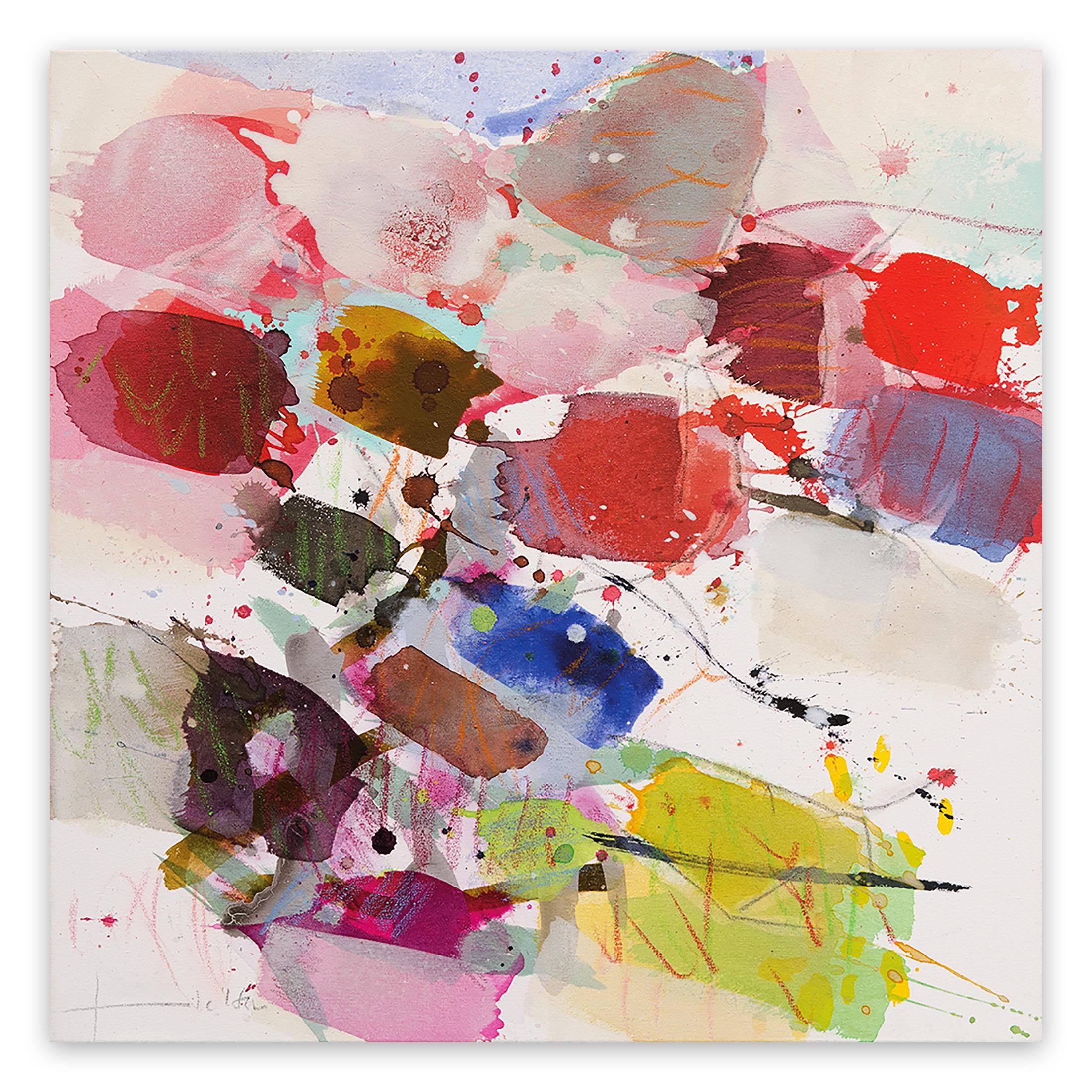Abstract Painting di Greet Helsen - Sonnentaler (dipinto dell'Espressionismo astratto)