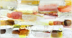 Sunset - Bright Layered Abstract Colorfield Painting