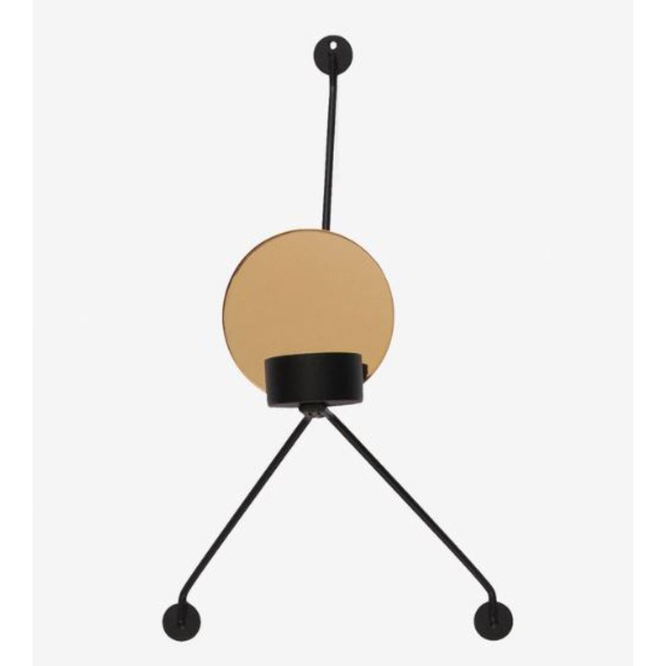 Modern Gref Wall Mounted Candle Holder by Radar For Sale