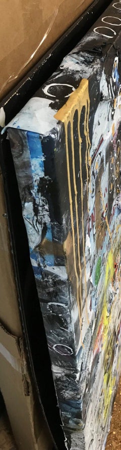 Punk, Mixed Media on Canvas