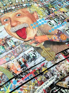 Dispara a la luna!, Técnica mixta sobre panel MDF