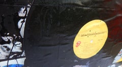 Einige Mädchen, Mixed Media auf Holzplatte