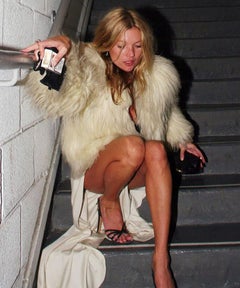 Kate Moss During a Night Out, 2007, Signed, 40x30"