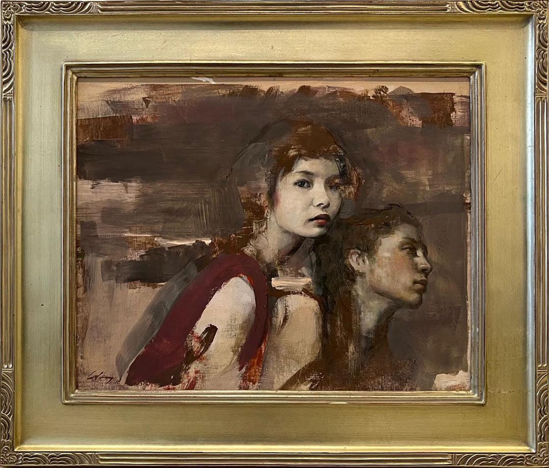 Visages - Painting de Greg Calibey