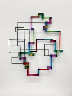 Carmelina : sculpture géométrique abstraite contemporaine et moderne