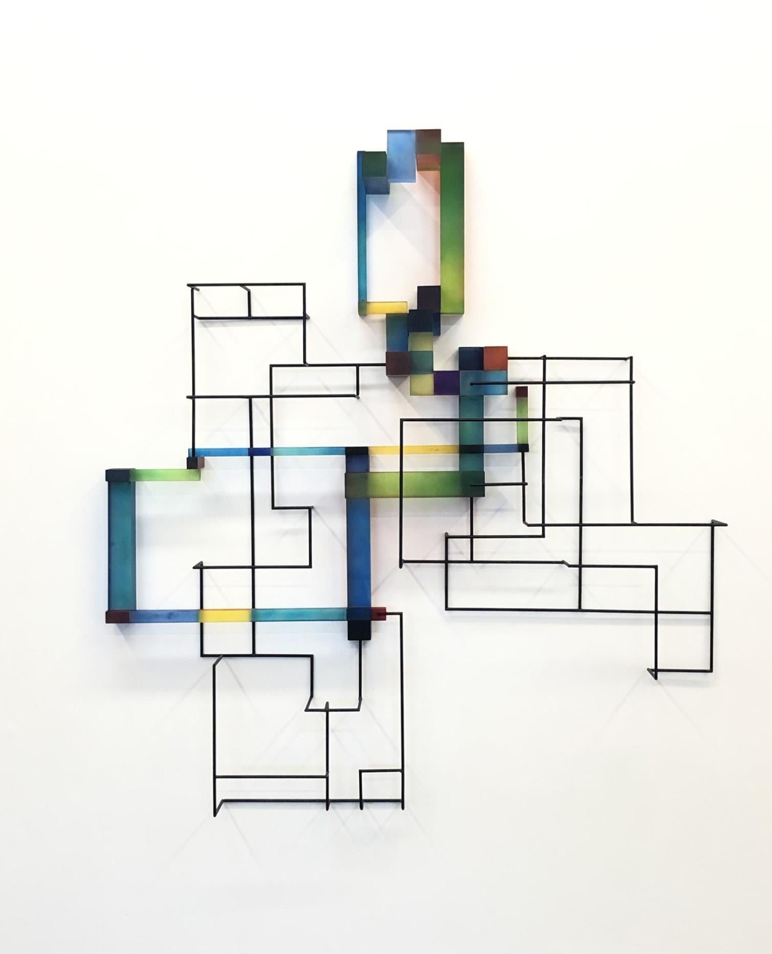 Di Sotto in Su : contemporary modern abstract geometric sculpture