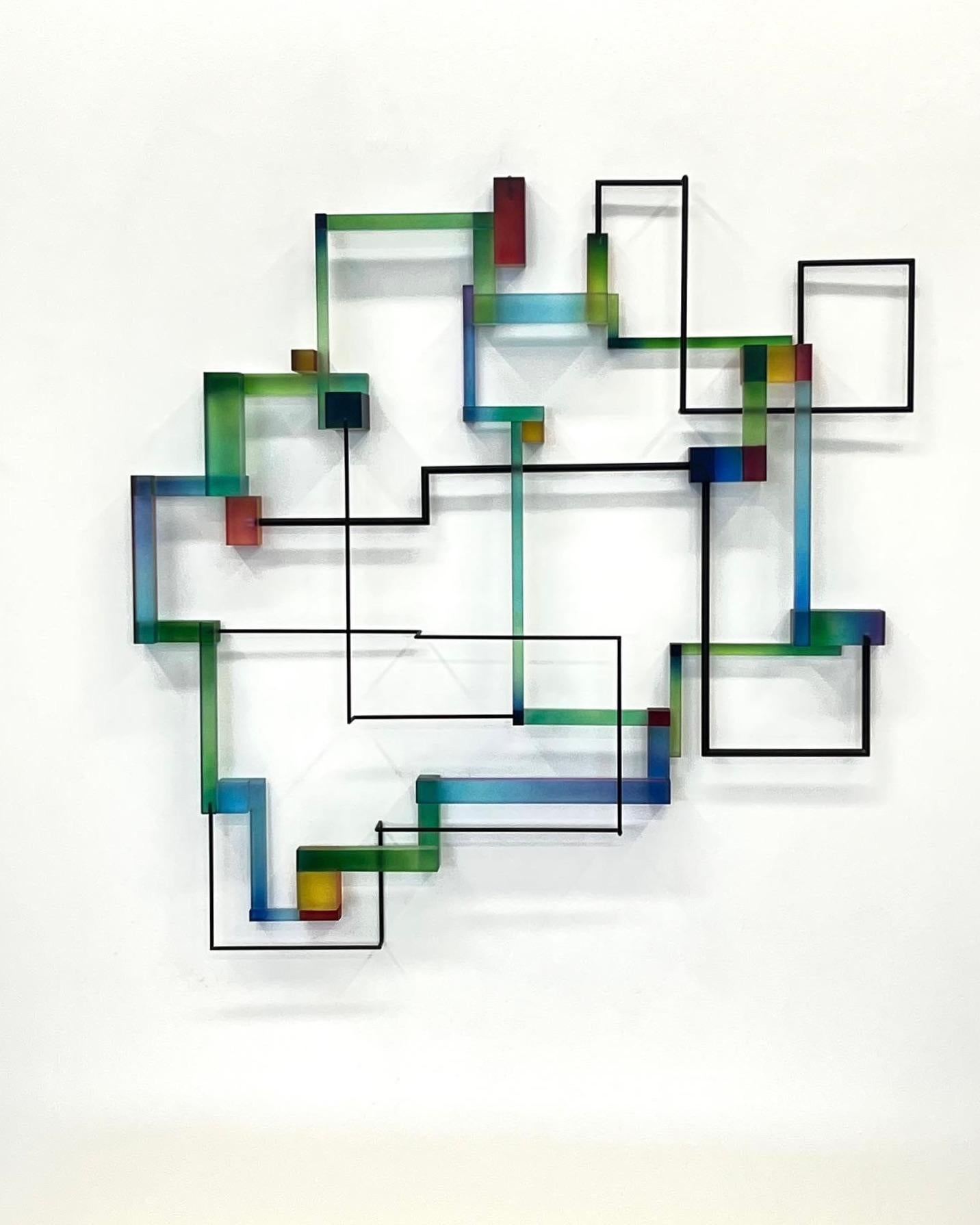 Gertrude : contemporary modern abstract geometric sculpture