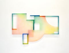 Greg Chann "Vertegres" 2024 Acrilico e inchiostro