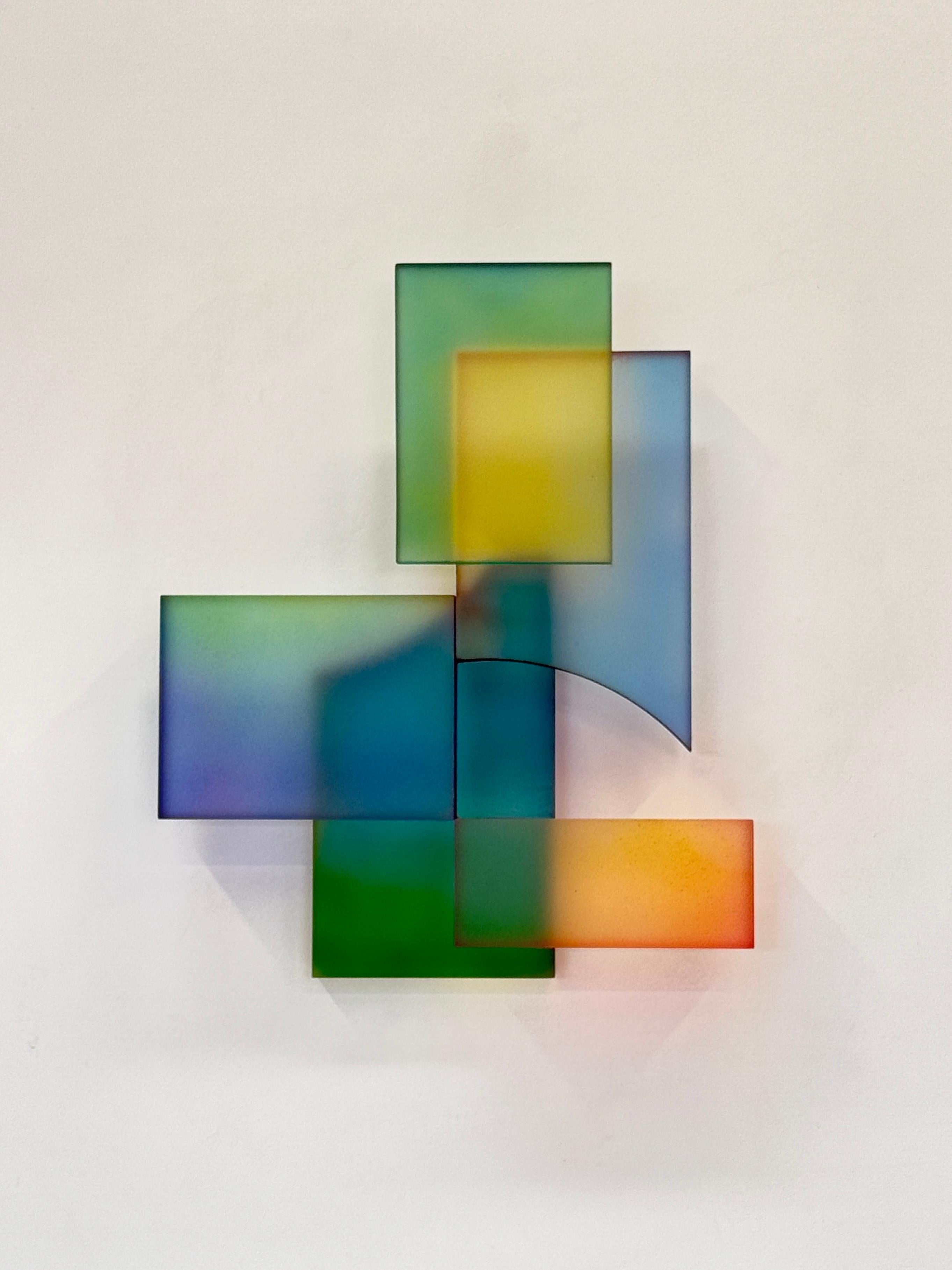 Greg Chann "Wall Stack VII" 2024 Acrylic and ink