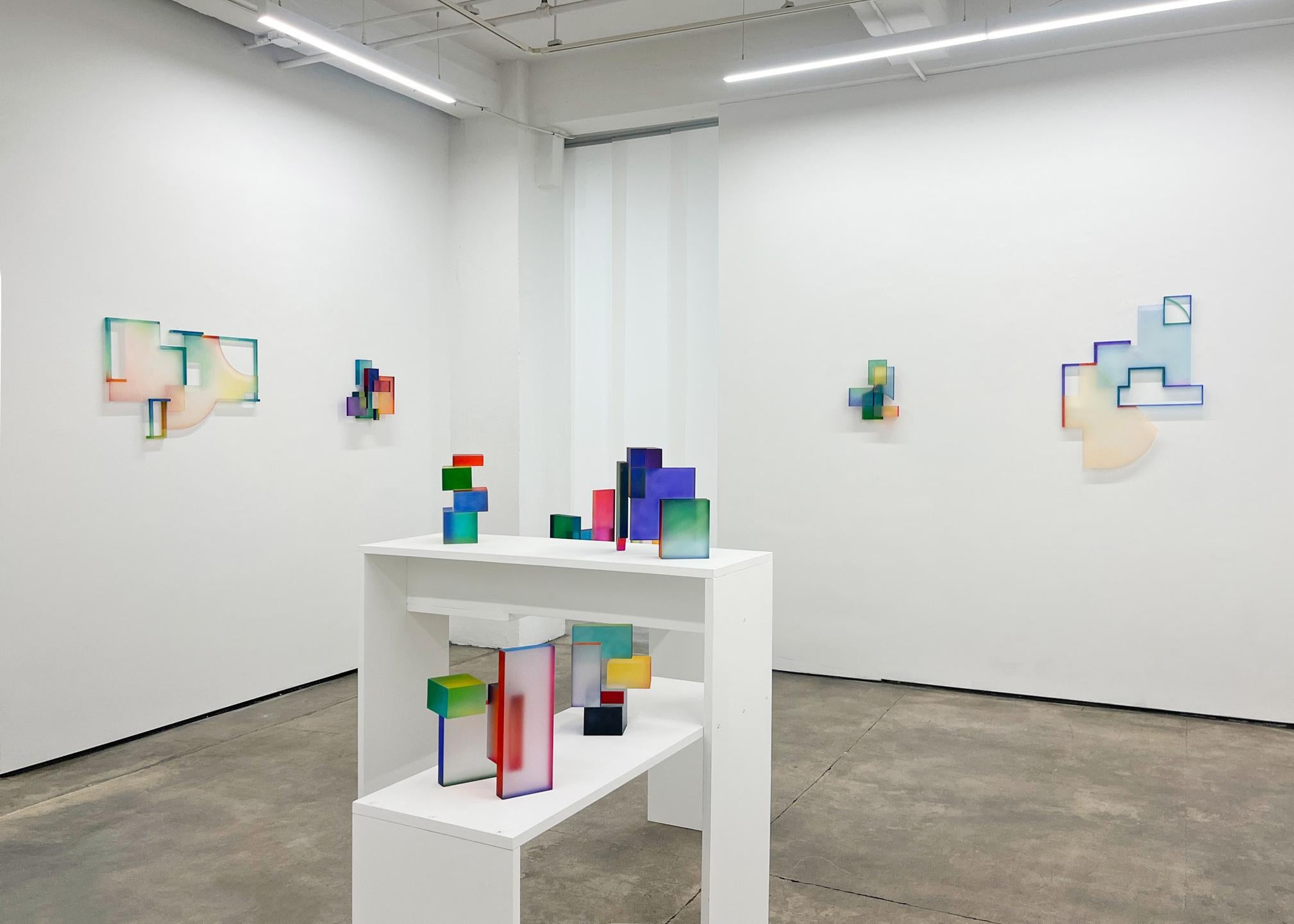 Greg Chann Wall Stack VIII, 2024 Acrylic and ink For Sale 6