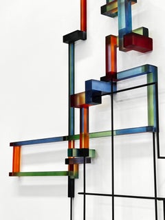 Henri : contemporary modern abstract geometric sculpture