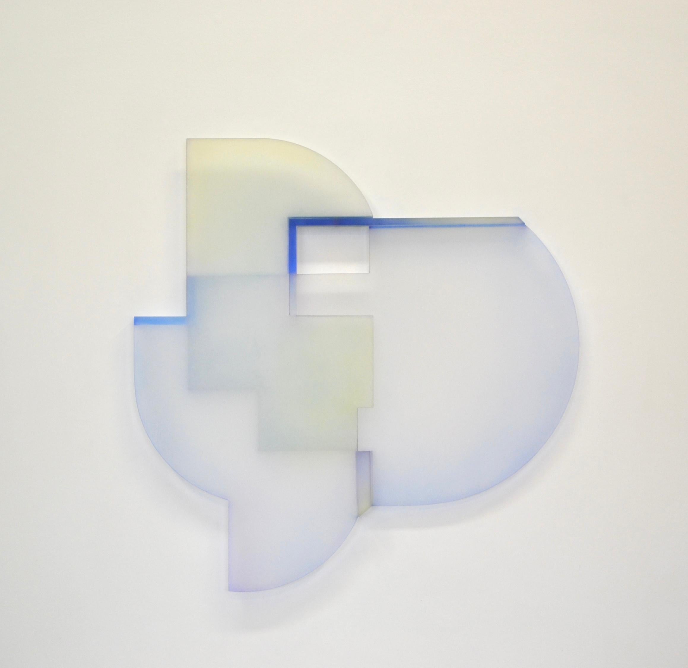 Greg Chann Abstract Sculpture - "Perquirere" 2023 acrylic and ink