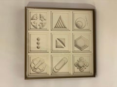Greg Copeland 1972 3D Op Art Paper Sculpture
