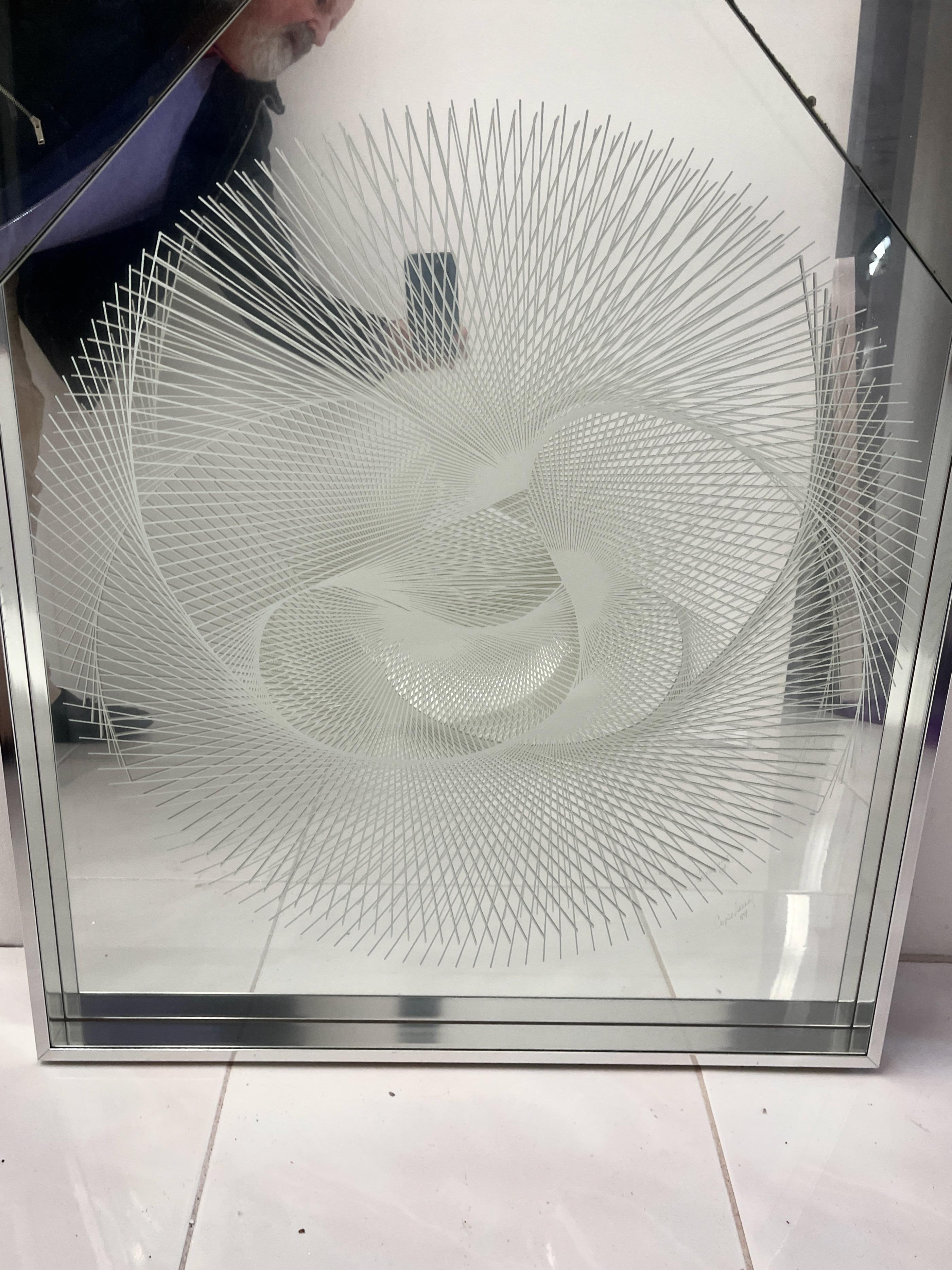 Greg Copeland OpArt Mirror (2 available) 7