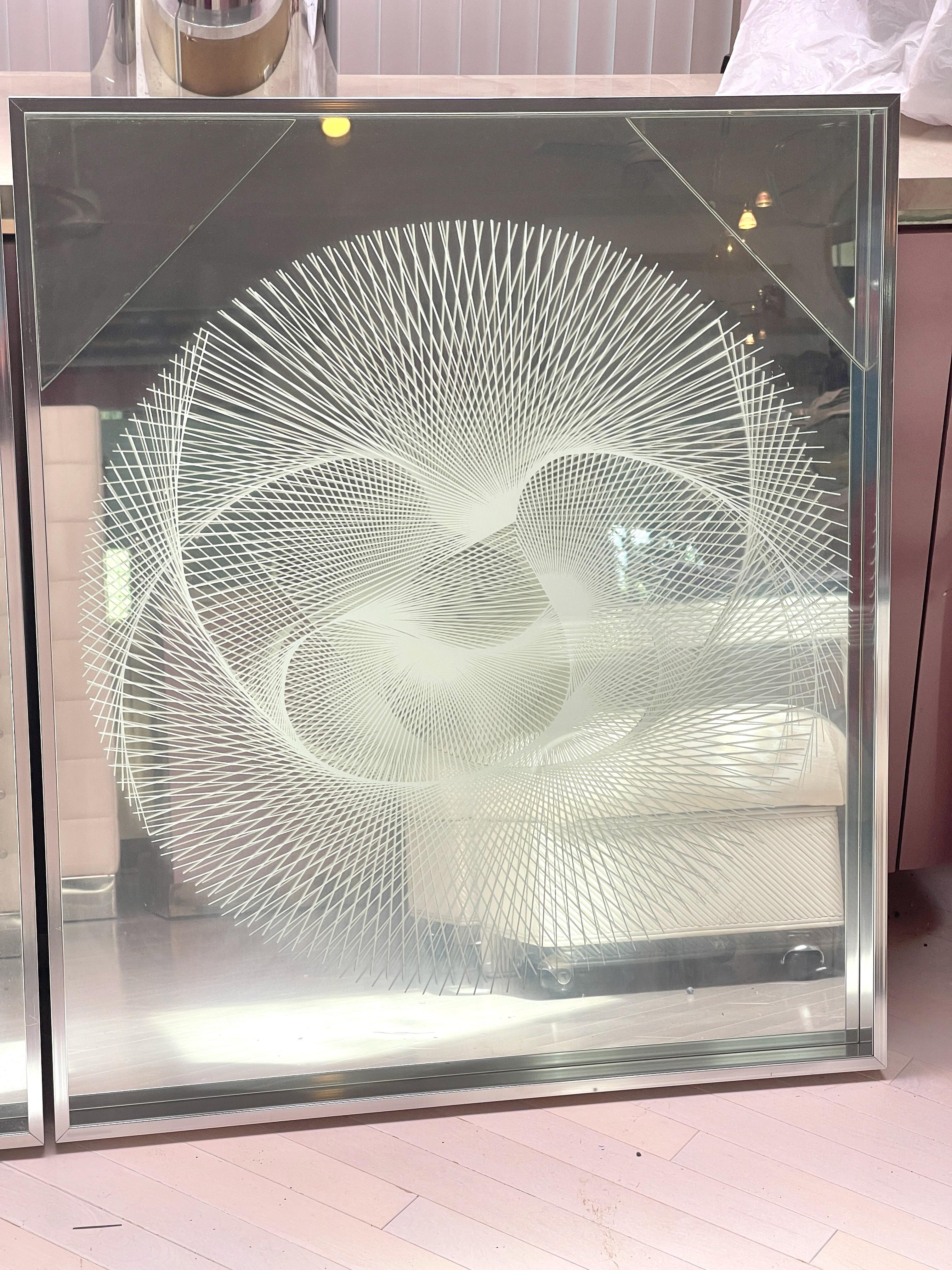 Greg Copeland OpArt Mirror (2 available) 2