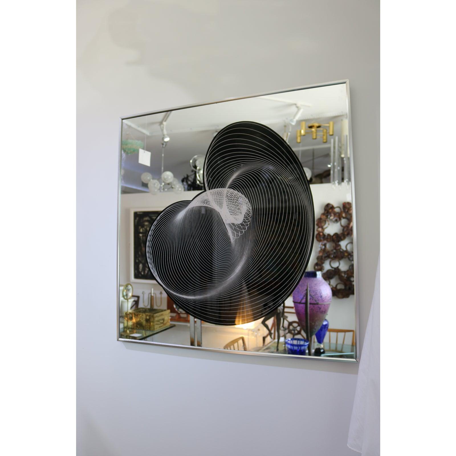 American Greg Copeland Style Decorative Mirror For Sale