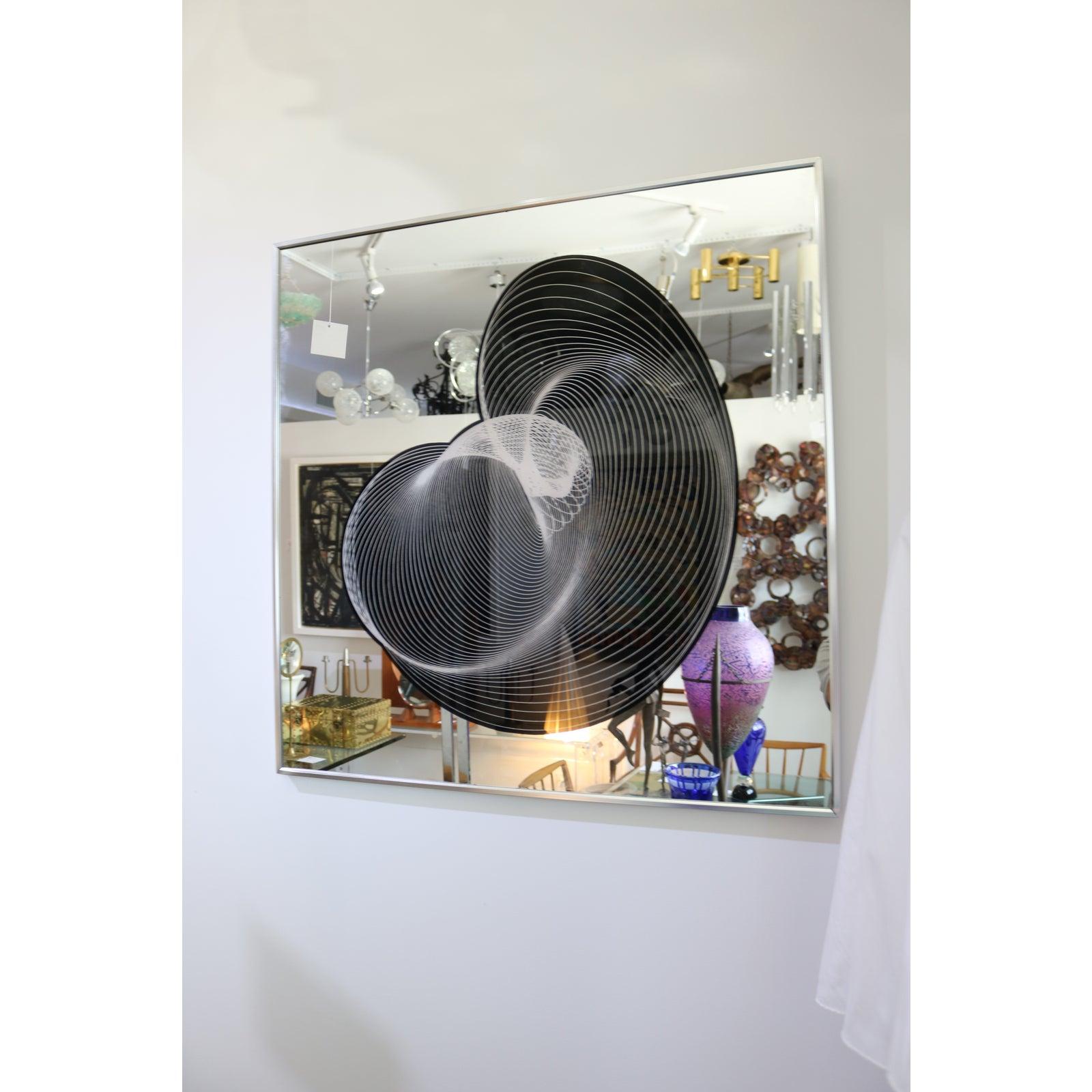 Polished Pop Art Wall Mirror by Turner For Sale