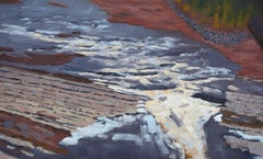 Peinture à l'huile sur toile, Geo Rocks II