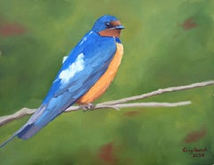Hirondelle, Painting, Oil on Canvas