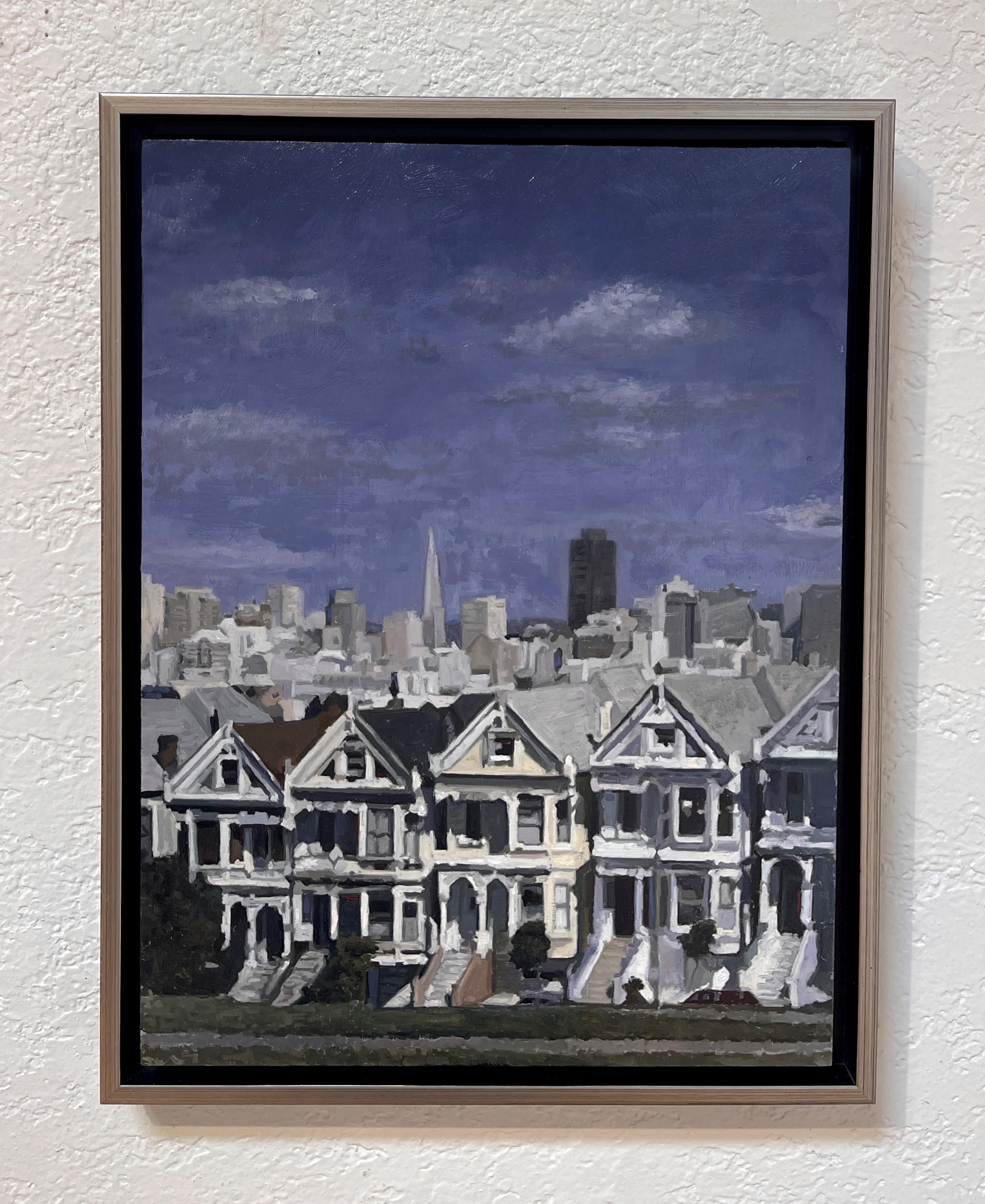 « Painted Ladies » (2025) par Greg Gandy, peinture à l'huile réaliste originale de paysage réaliste en vente 1
