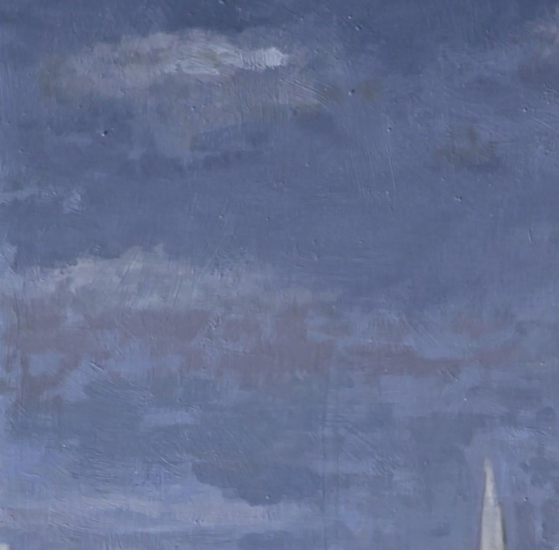 « Painted Ladies » (2025) par Greg Gandy, peinture à l'huile réaliste originale de paysage réaliste en vente 3