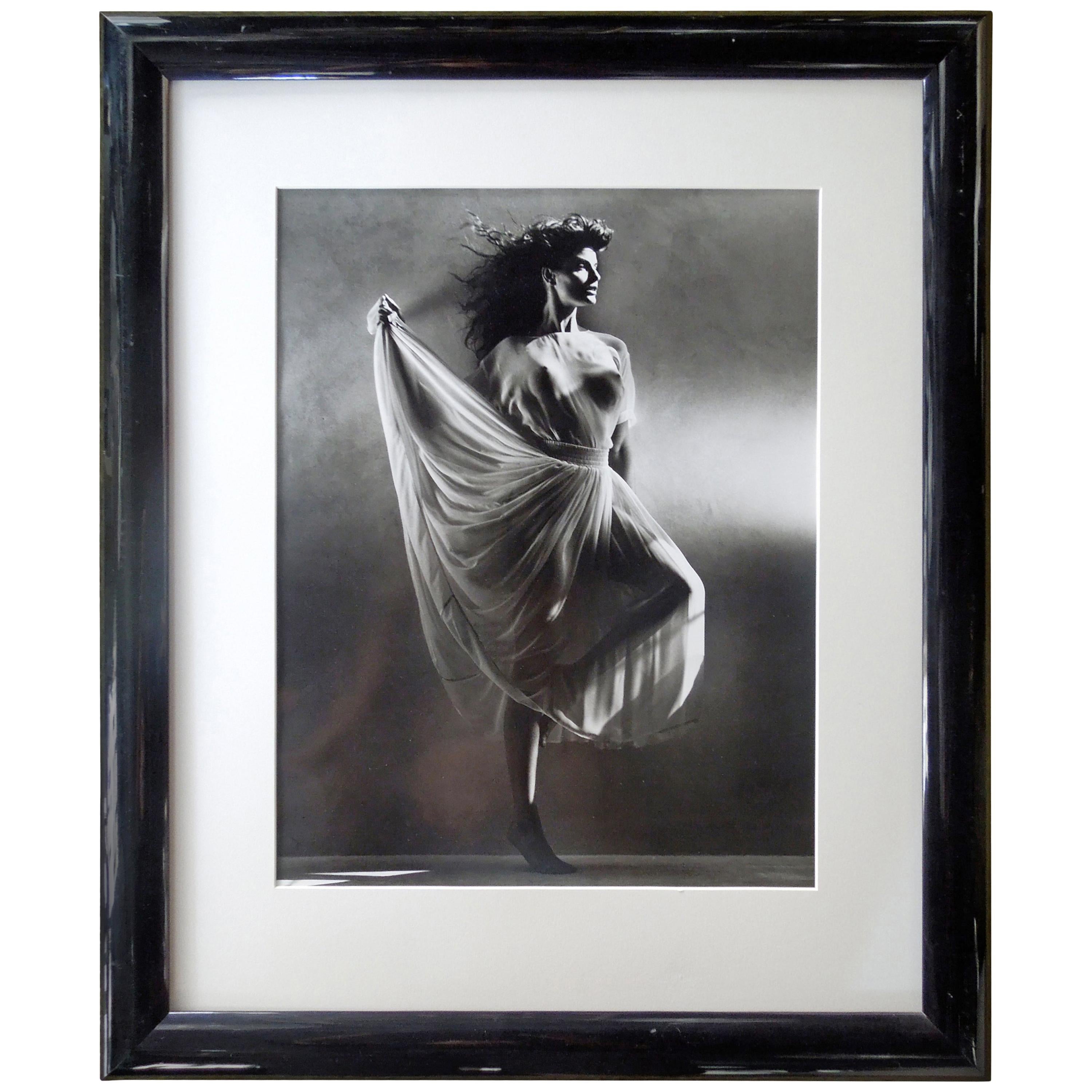 Greg Gorman Gallery B&W Photograph of Actress Joan Severance