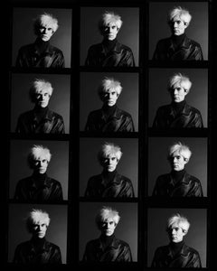 Retro Andy Warhol Contact sheet, LA, Contemporary, Celebrity, Photography