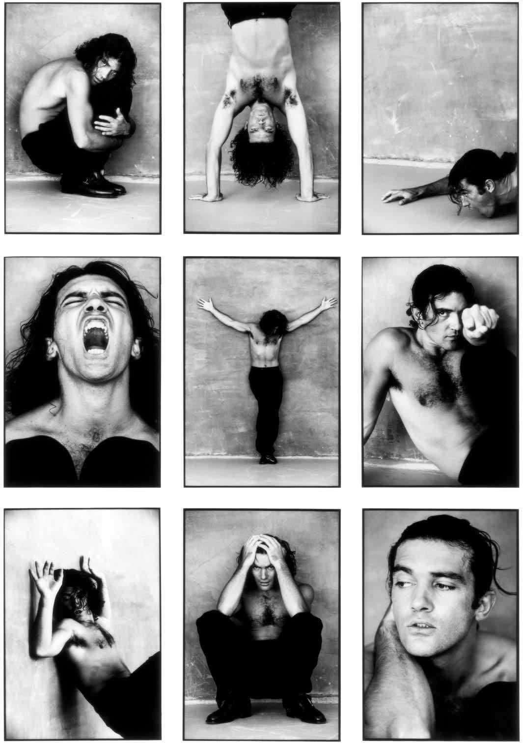 Greg Gorman Black and White Photograph - Antonio Banderas LA, Photography, b&w, celebrity, portrait, contemporary