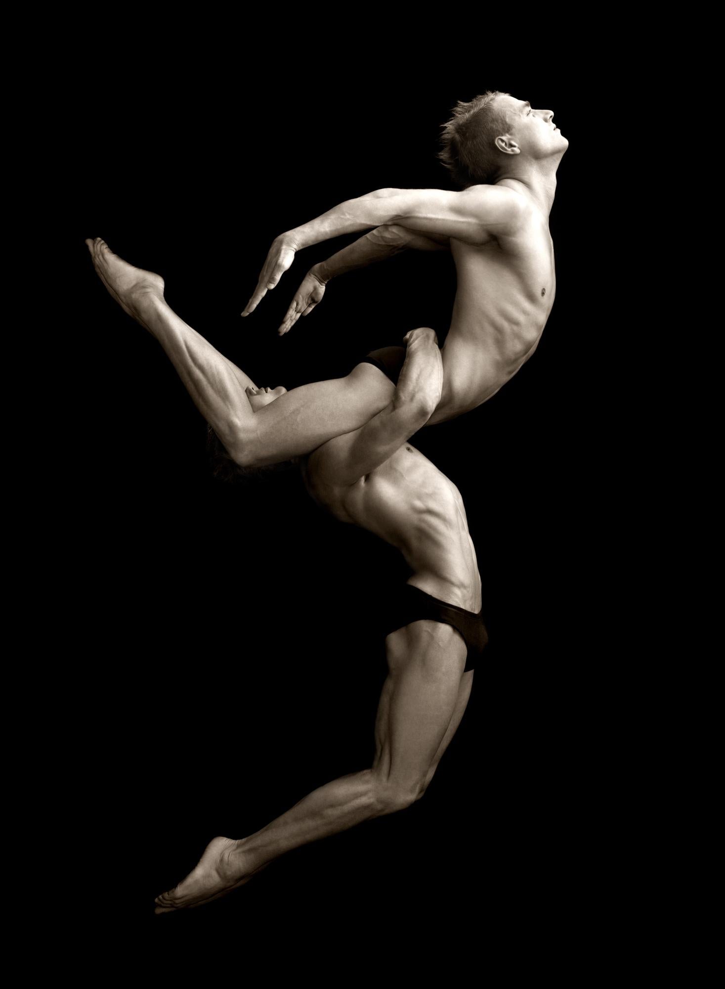 Greg Gorman Black and White Photograph - Atherton Twins, Contemporary, Nude, Photography