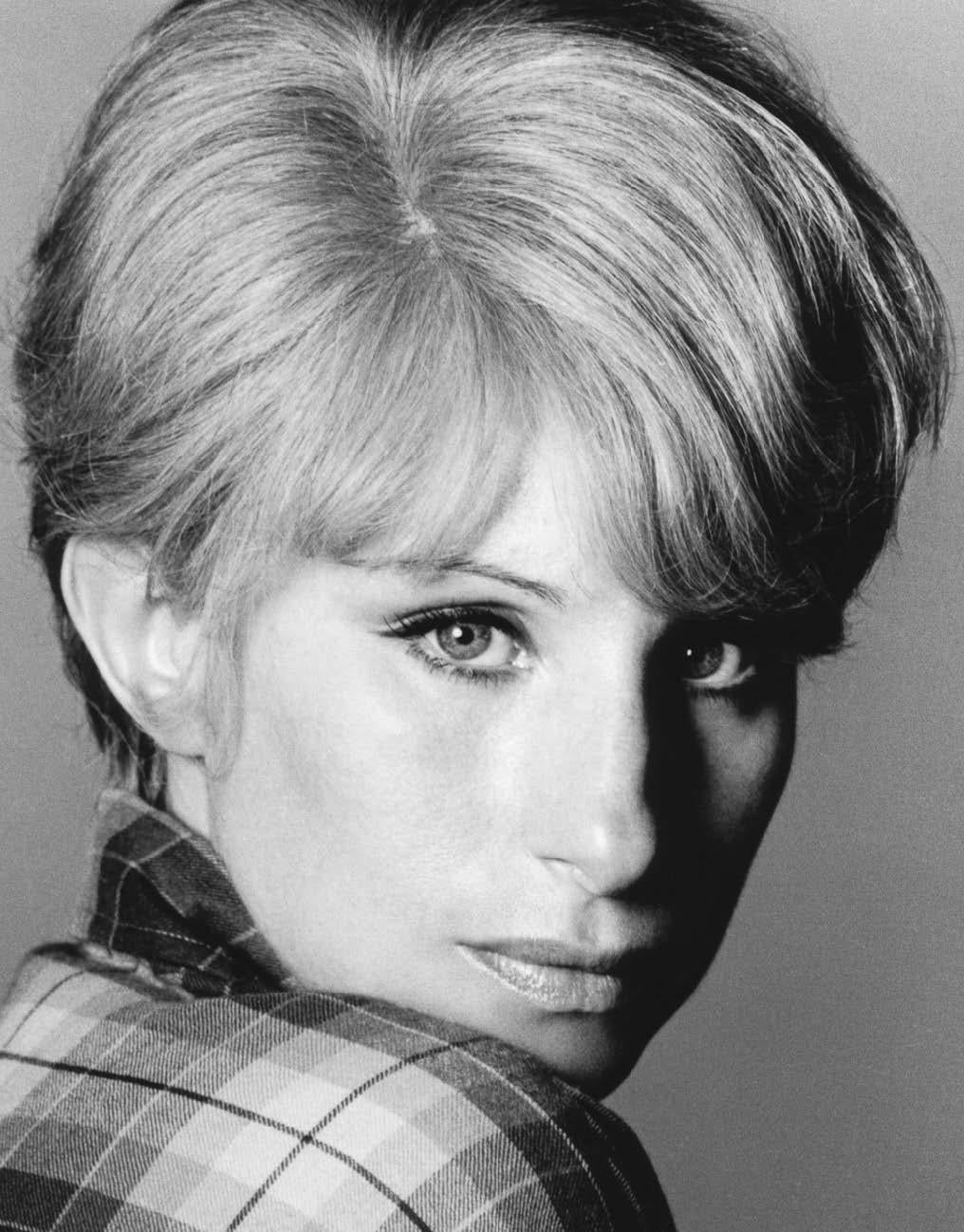 Greg Gorman Black and White Photograph - Barbara Streisand, Contemporary, Celebrity, Photography, Portrait