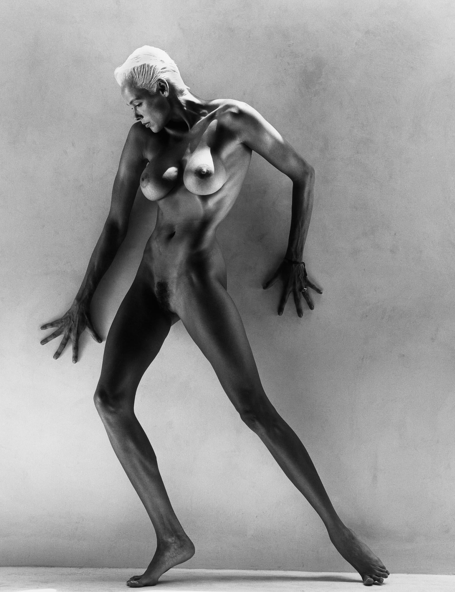 Greg Gorman Black and White Photograph – Brigitte Nielsen, Zeitgenössische, Prominente, Fotografie