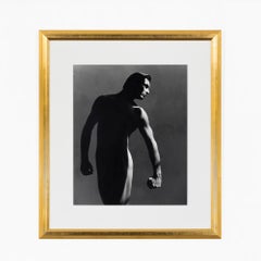 "Chris Harris" silver gelatin print, 1980s, framed