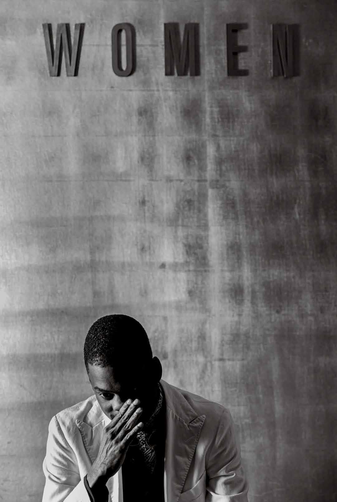 Greg Gorman Portrait Photograph - Chris Rock, Contemporary, Celebrity, Photography, Portrait