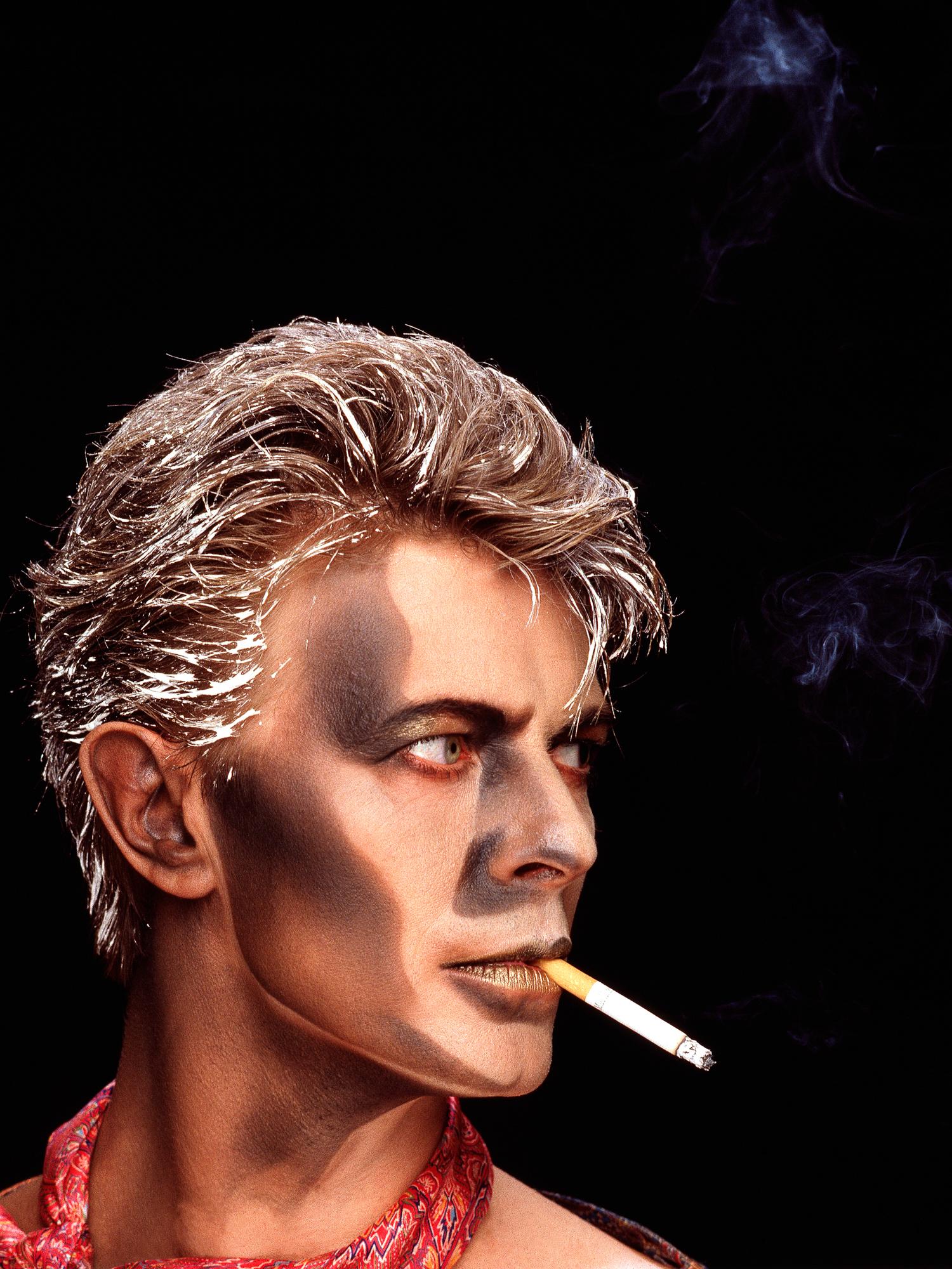 Greg Gorman Portrait Photograph - David Bowie Blue Jean, Contemporary, Celebrity, Photography