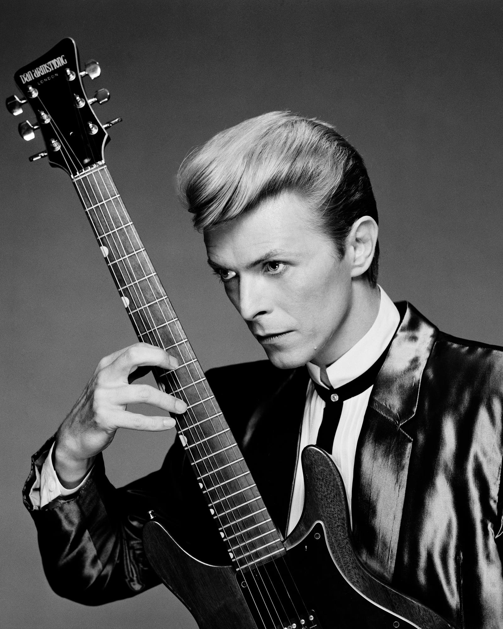 Greg Gorman Black and White Photograph – David Bowie, New York, 21. Jahrhundert, Zeitgenössisch, Celebrity, Fotografie