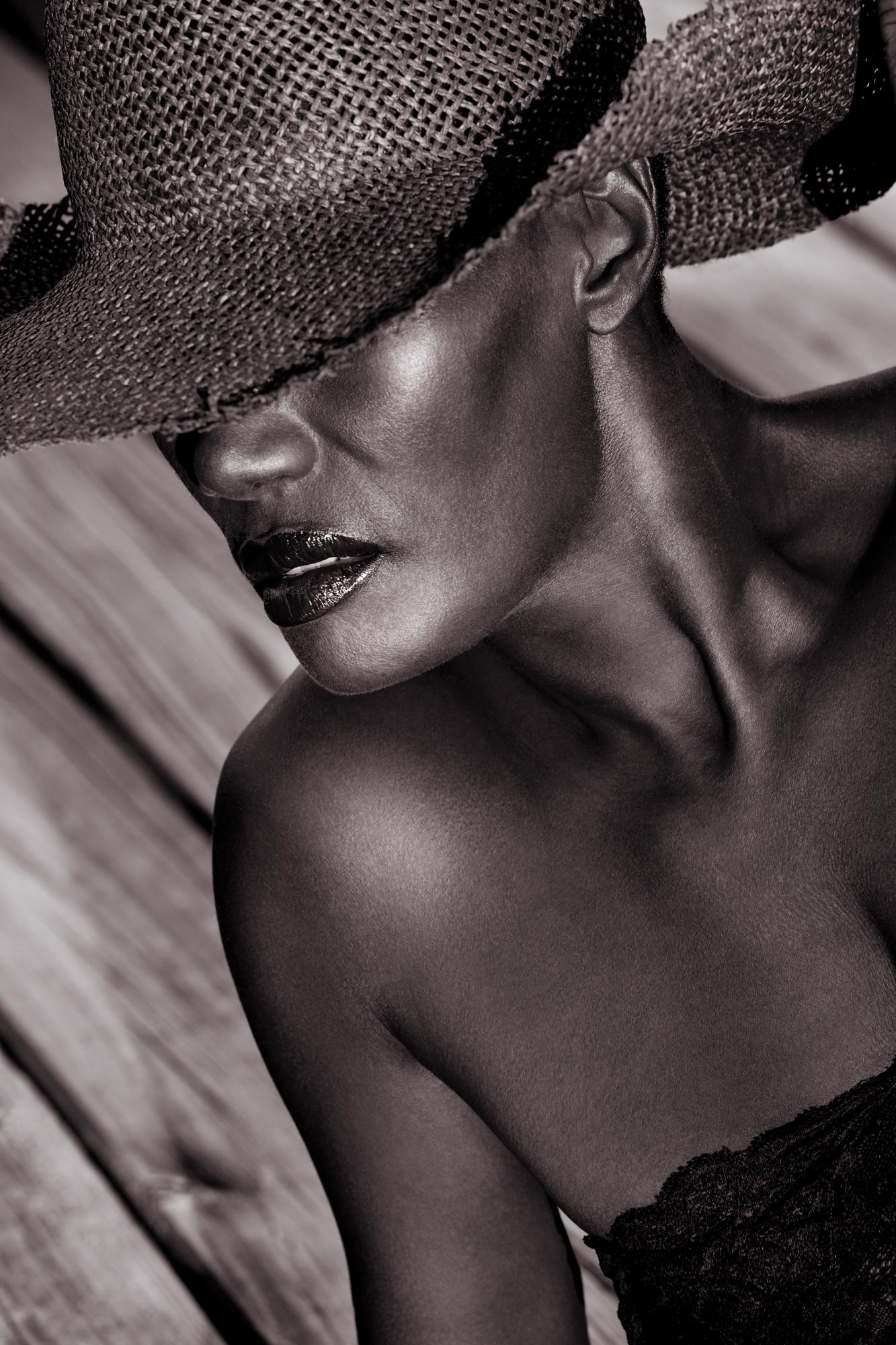 Grace Jones with Cowboy hat, 21st Century, Contemporary, Celebrity, Photography