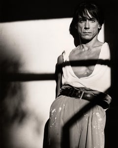 Pantalon de peintre Iggy Pop in Painter, contemporain, célébrité, photographie