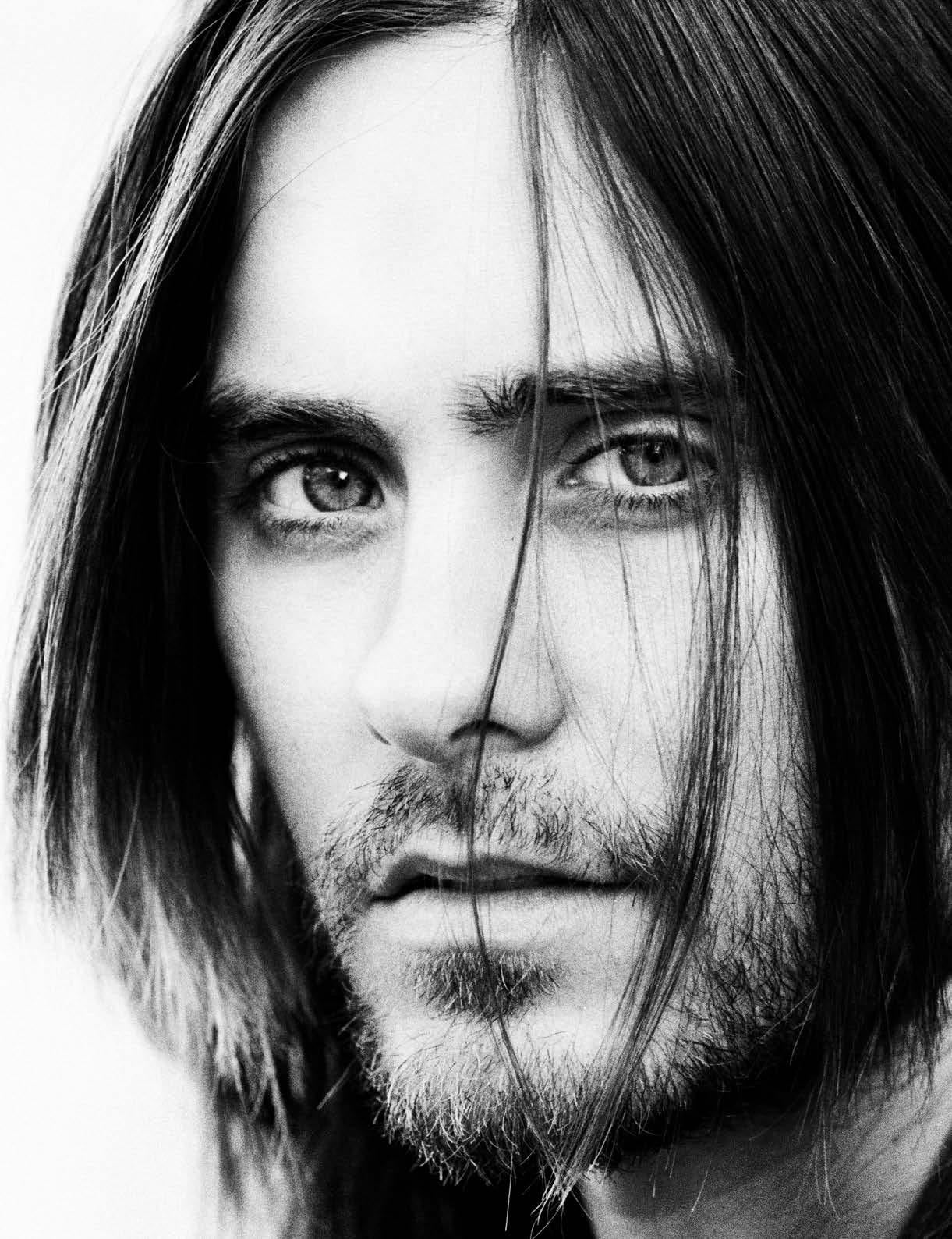 Greg Gorman Portrait Photograph - Jared Leto, Contemporary, Celebrity, Photography, Portrait