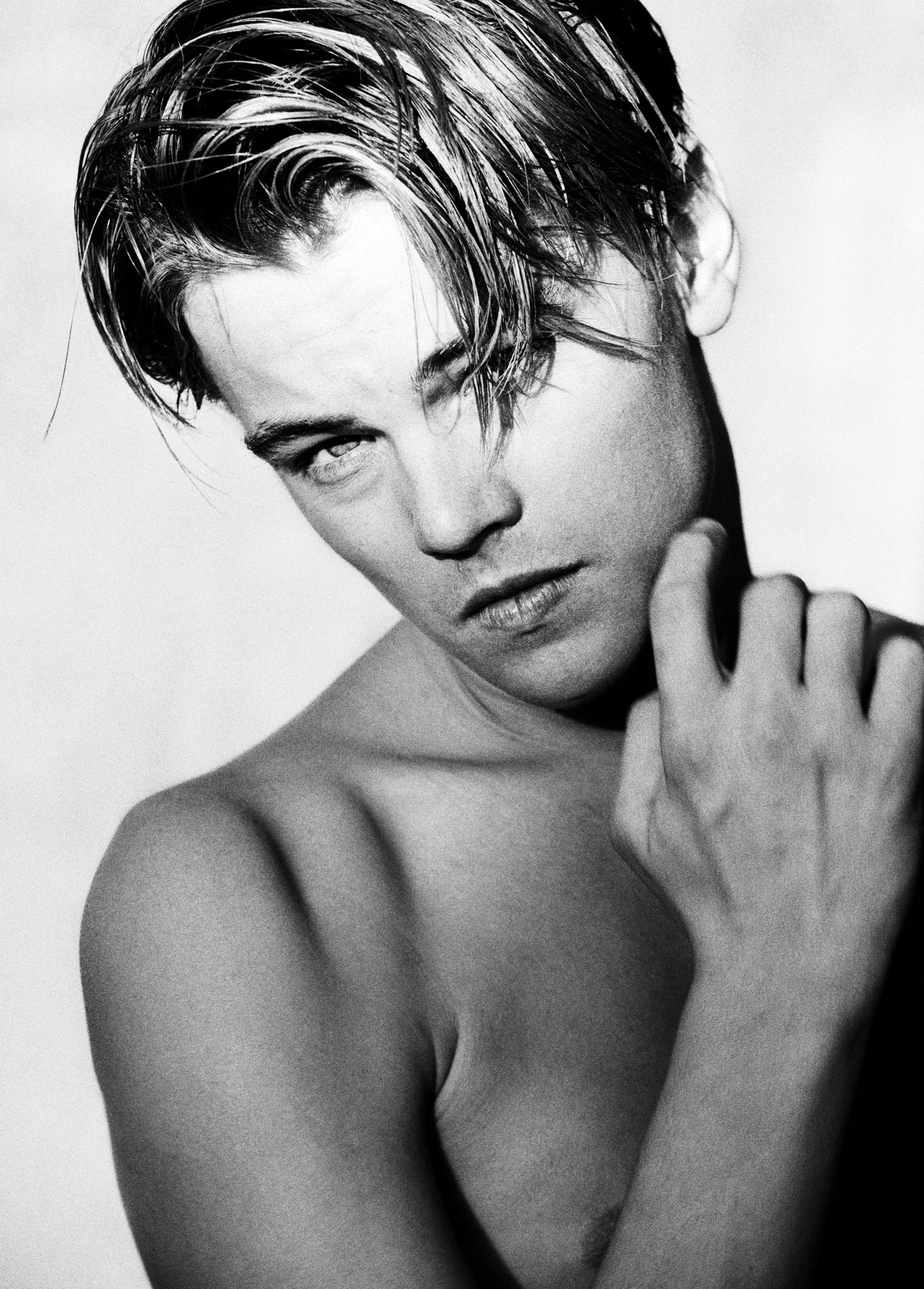 Greg Gorman Portrait Photograph - Leonardo Di Caprio, LA, 21st Century, Contemporary, Celebrity, Photography