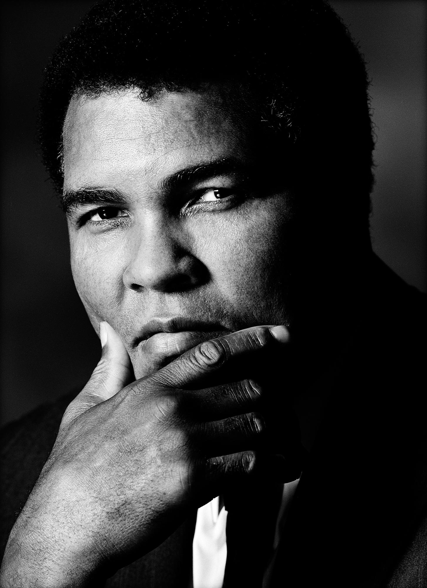 Greg Gorman Black and White Photograph – Muhammad Ali, 21. Jahrhundert, Zeitgenössisch, Prominent, Fotografie