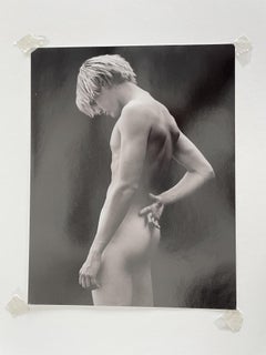 Ned Bower Celebrity Loose Print Signed on Verso