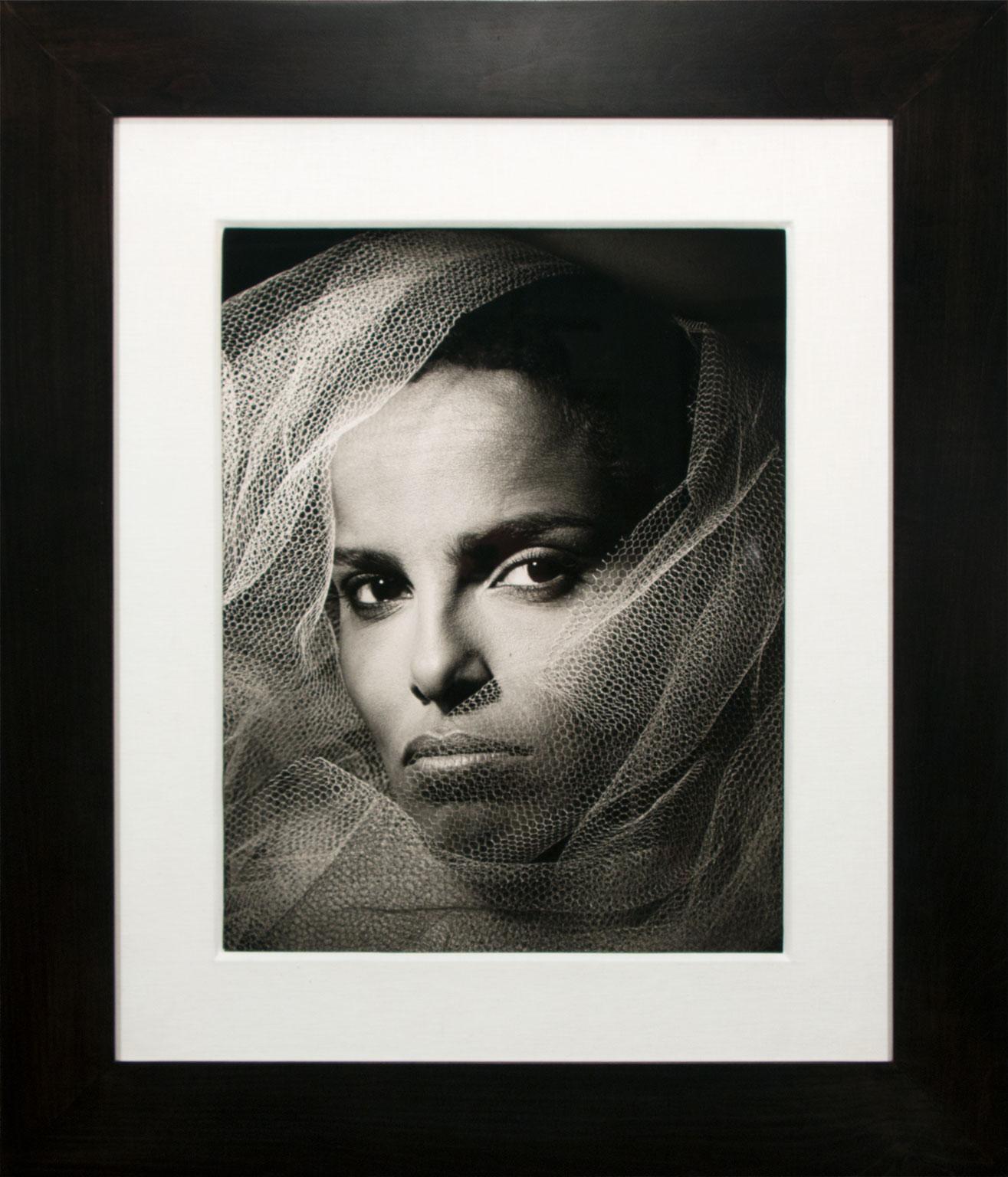 “Shari Belafonte” Ltd Hand-Signed Gelatin Silver Print by Greg Gorman, Framed