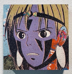 San #7 & #8 Diptych, Japanese Anime Princess Mononoke