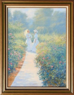 "Good Morning", Greg Harris, Original Oil, Figurative, Landscape, 40x30 in.