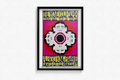 Nice psychedelic poster made in 1969 for Albert King, Cold Blood and the Move