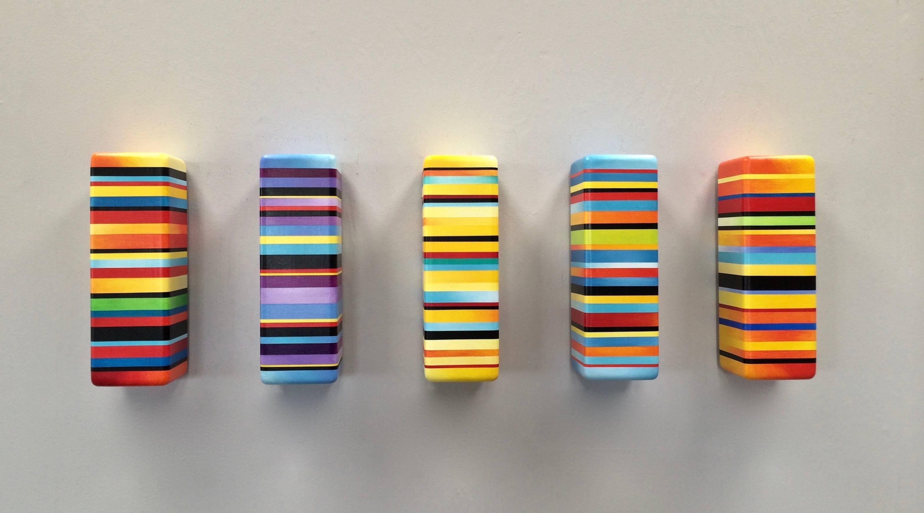 Color Block # 14-7 Horizon Series - Abstract Sculpture by Greg Joubert