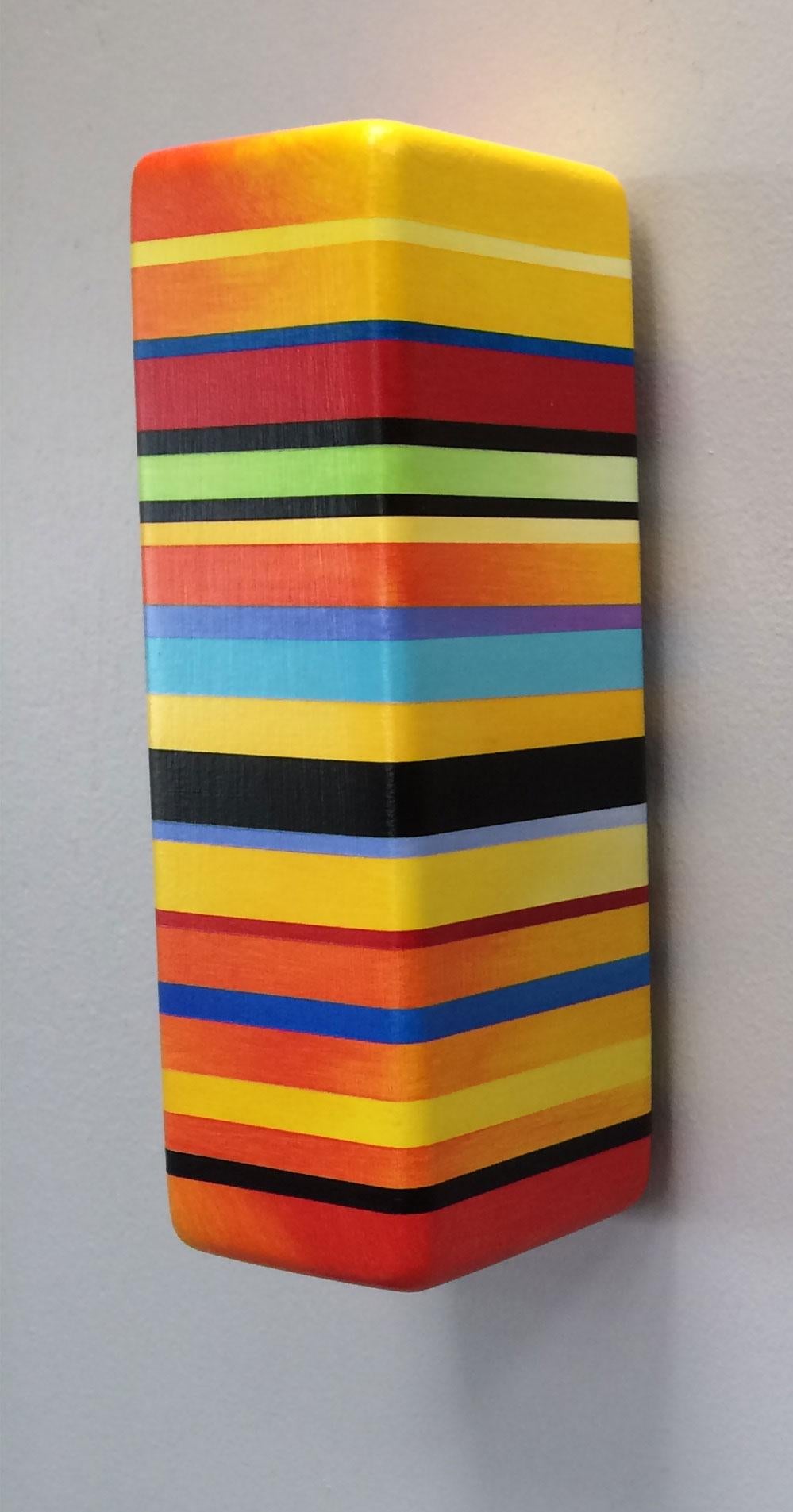 Color Block # 16-21 Horizon Series - Sculpture by Greg Joubert
