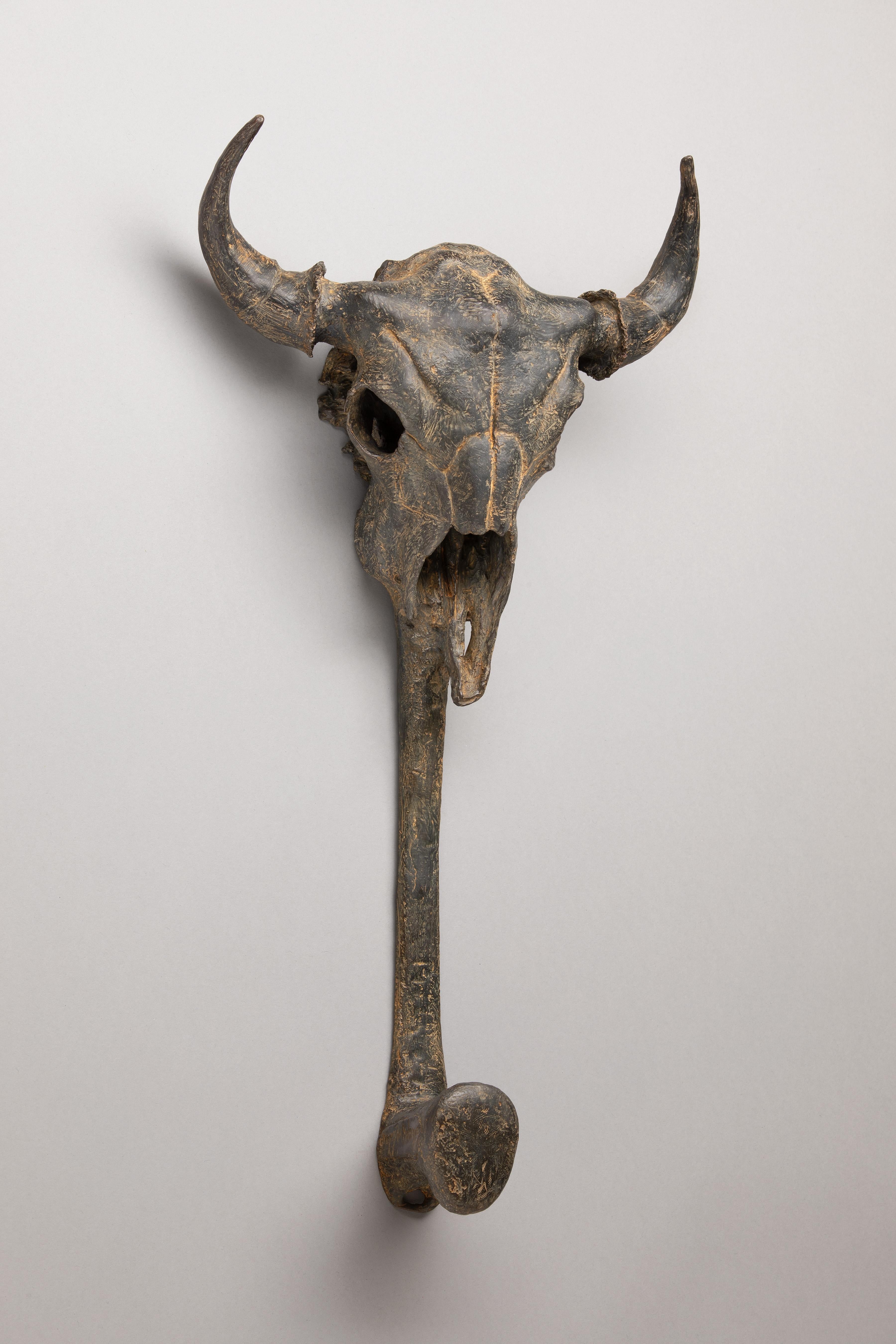 Figurative Sculpture Greg Kelsey - Signature Skull