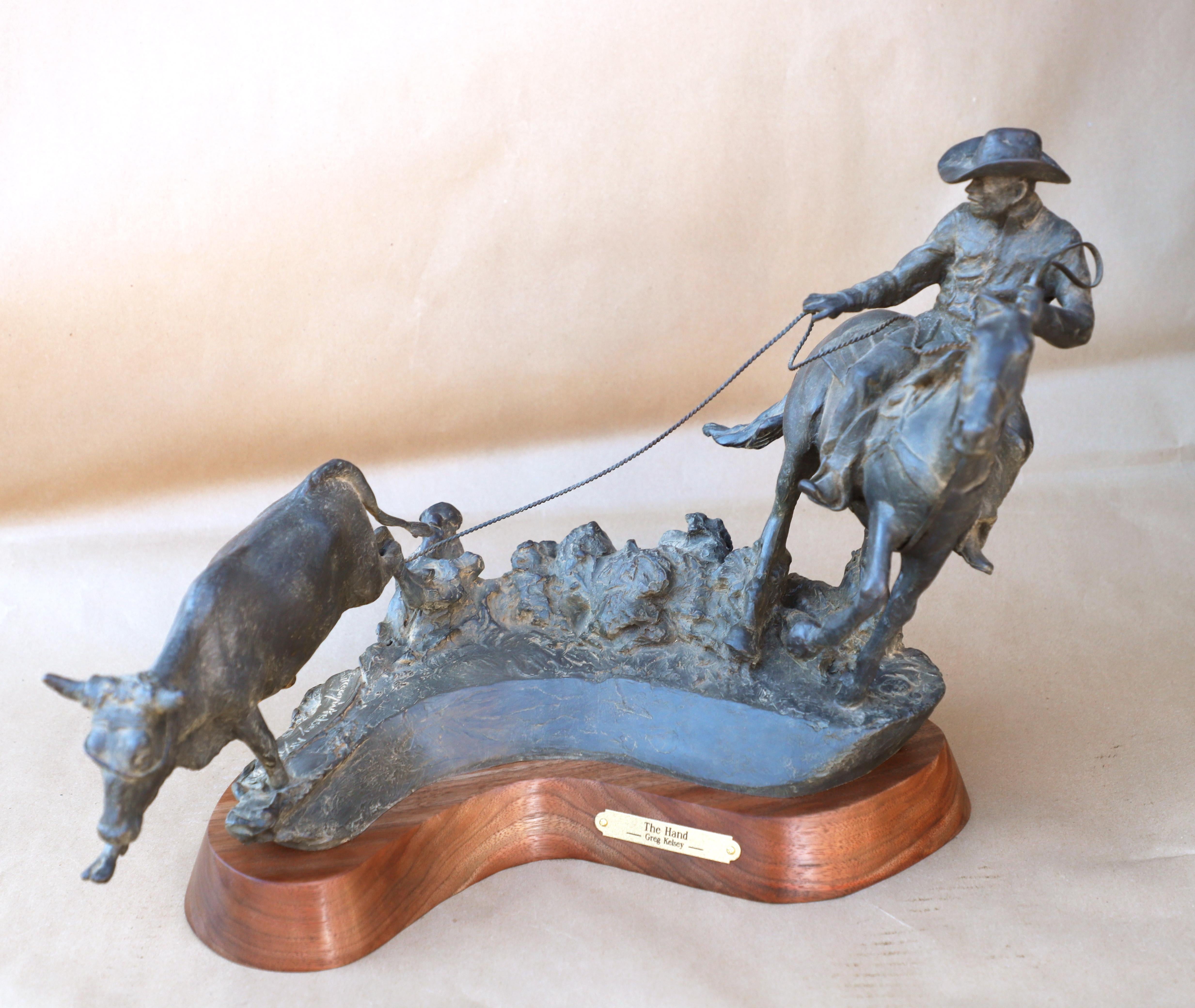 Greg Kelsey Figurative Sculpture - The Hand